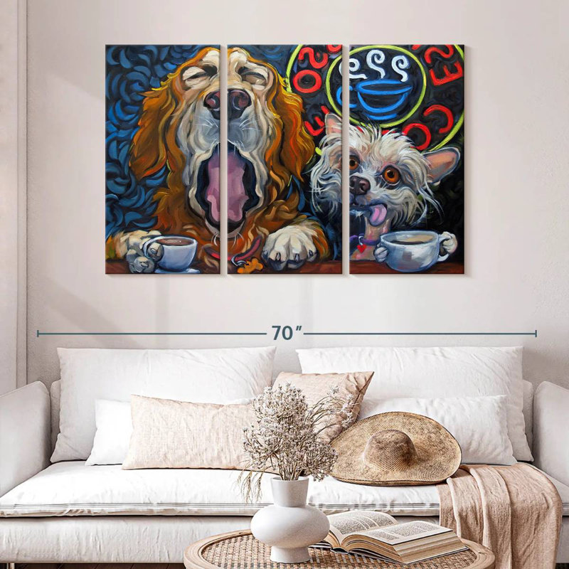 Ketti One Cup Shy, 32" H x 50" W