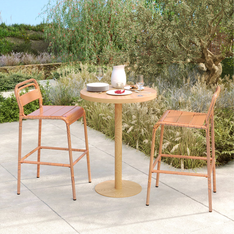 Tabouret de bar d'extérieur (ensemble de 2)
