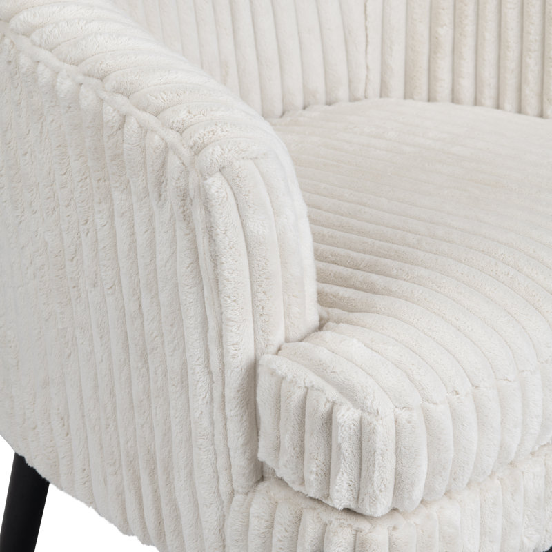 Chaise d'appoint rembourrée