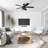 Carnegie 52" Ceiling Fan with LED Lights and Remote Included-1284214530