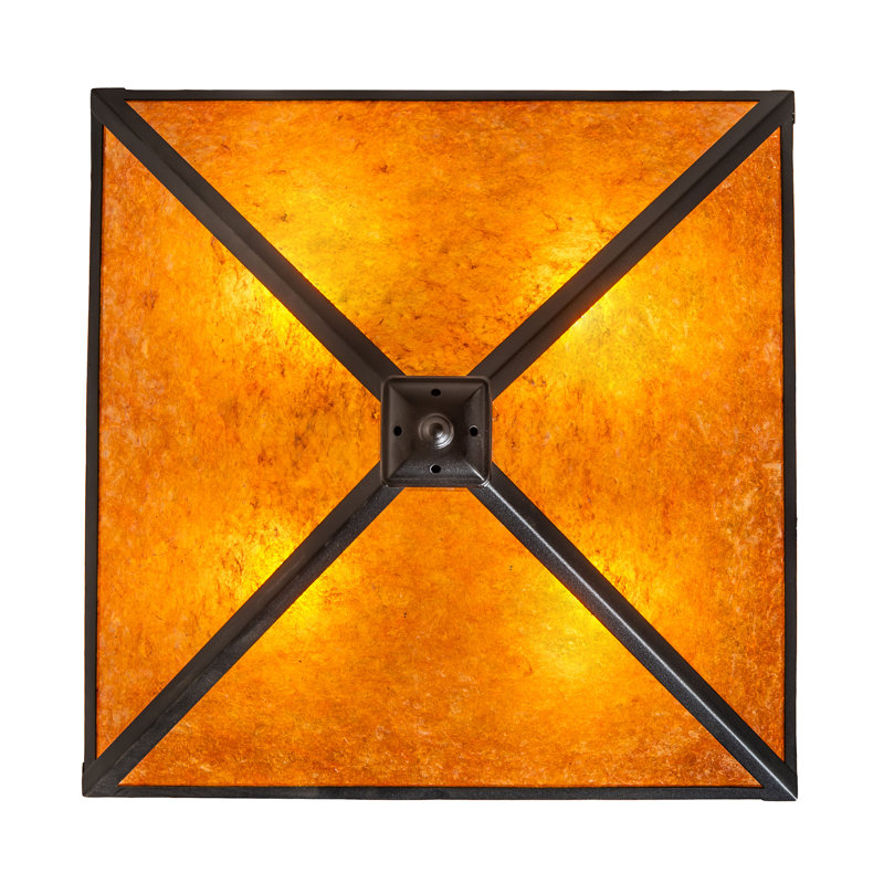 21" Square Mission Prime Inverted Pendant