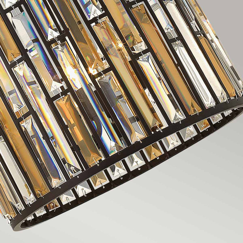 Ernberg 3 - Light Drum Pendant, Vintage Bronze