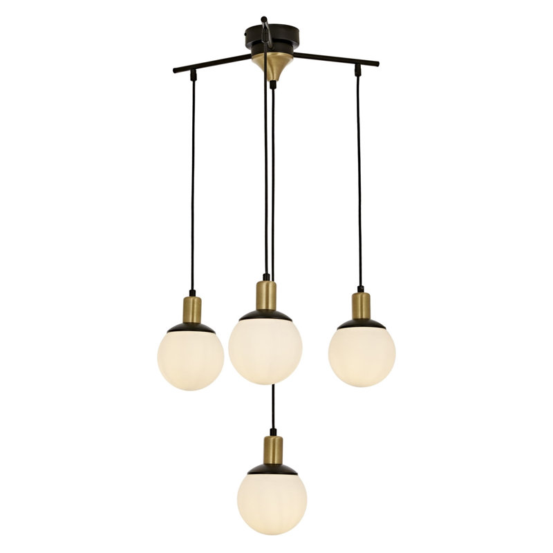 Demps 4 - Light Shaded LED Chandelier