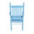 Wooden Porch Rocker Chair  Blue-293719180