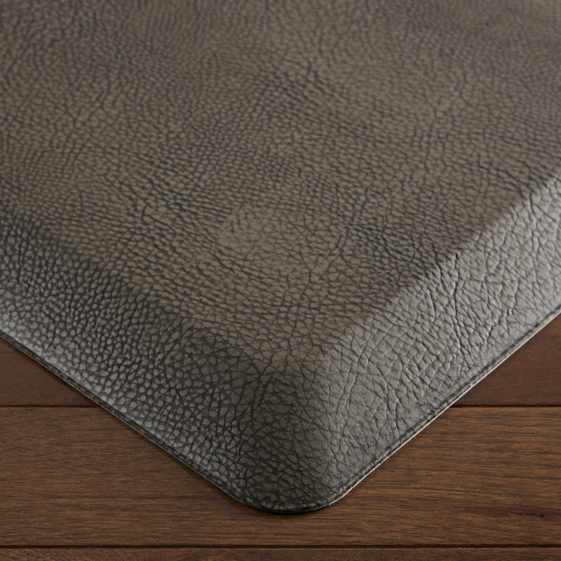 Tapis anti-fatigue Paxson, Rectangle 1 pi 8 po x 3 pi 3 po, Gris