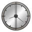 Abril Gallery Oversized 25.5" Wall Clock