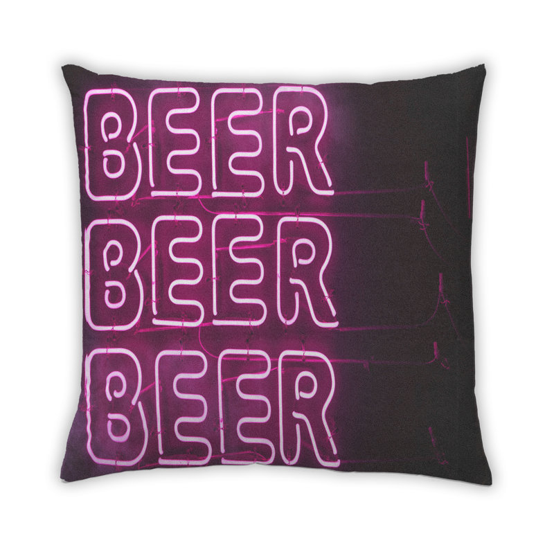 Coussin Neon Neon 6, Microsuède