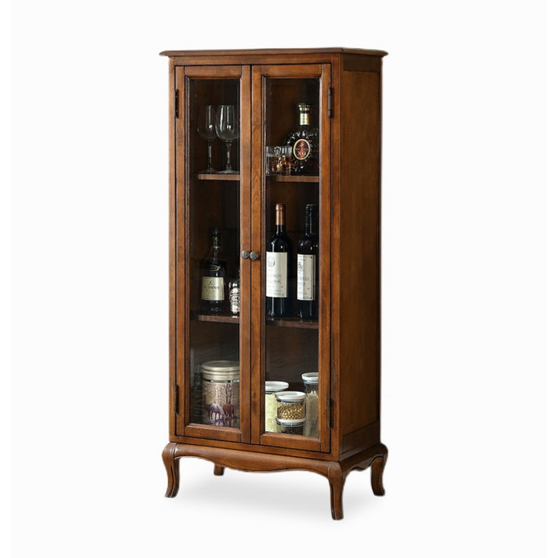 Armoires à vin et porte-bouteilles 22,83 po, Brun