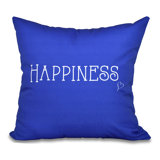 A Way With Words Reversible Throw Pillow