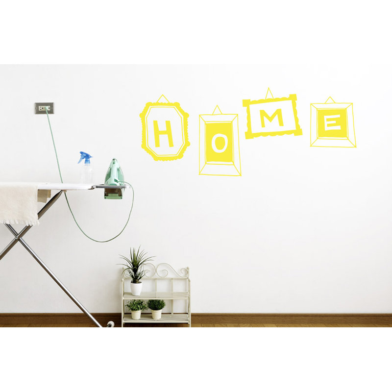 Wall Decal, Large, Bright Yellow