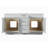 63'' Double Bathroom Vanity Base Only in White-111753618