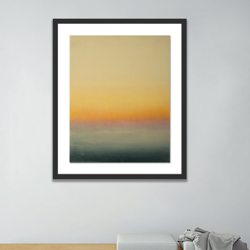 Risk Print by Ericka Wolf, Natural, 60" H x 49" W x 2.5" D