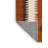 Washable Sienna White Striped Area Rug-2036382303