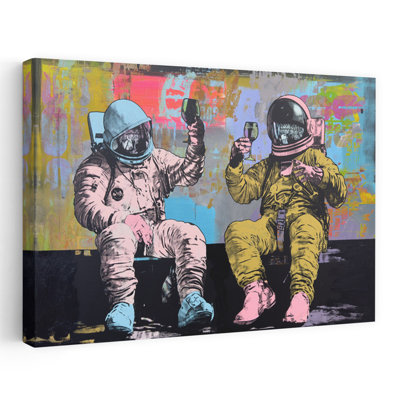 Impression d'art mural contemporain en réalité augmentée 3
