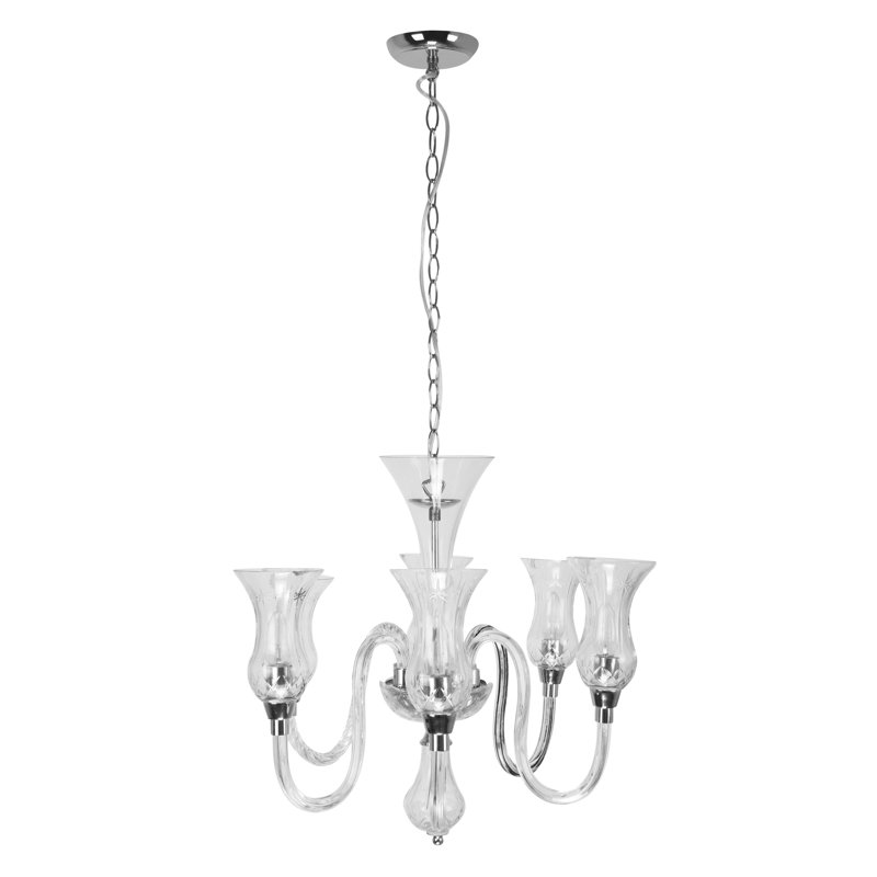 6 - Light Shaded Chandelier