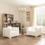 Fauteuil en velours 35,4 po Clifford-107634880-107634885
