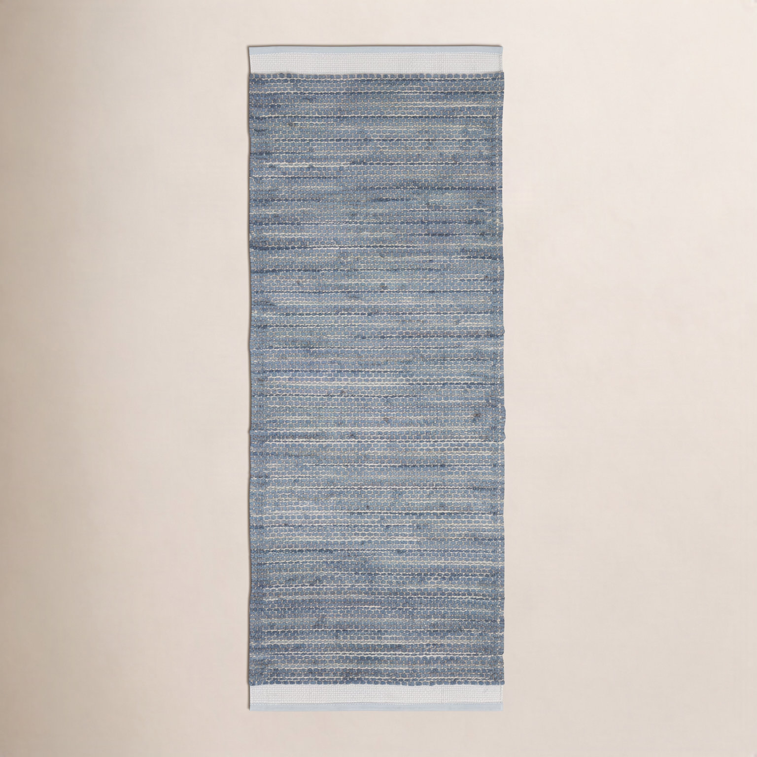 Vanora Hand-Woven Striped Jute Rug, Runner 2'6" x 8'