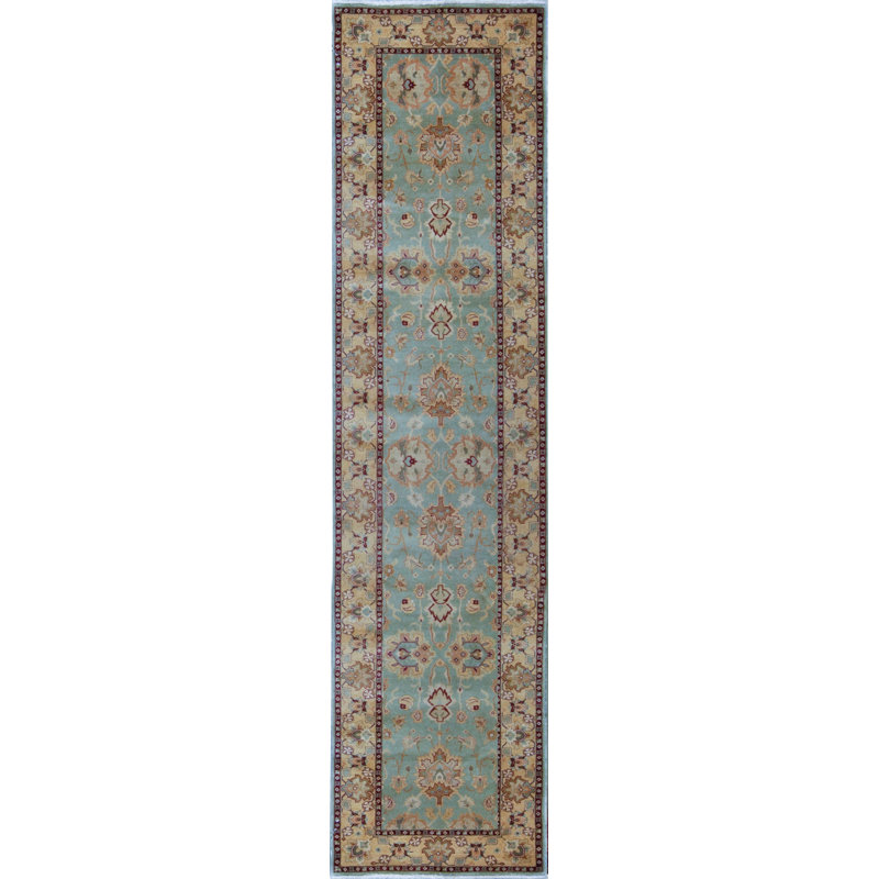 One-of-a-Kind 2'6" X 10'4" Hand Knotted Area Rug