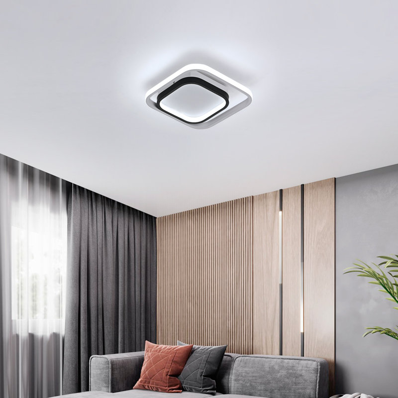 Dahen Acrylic LED Semi Flush Mount