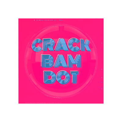 Crack Bam Dot Decorative Tray