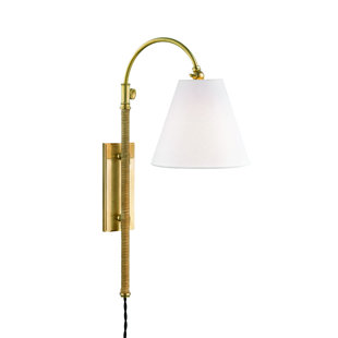 Cece 1-Light Plug-In Wallchiere