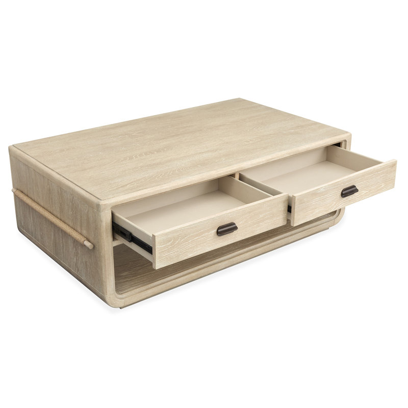 Table basse avec roulettes Regulski, 2 pièces: table basse, table de bout