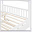 Wooden House Bed With Trundle-53477948