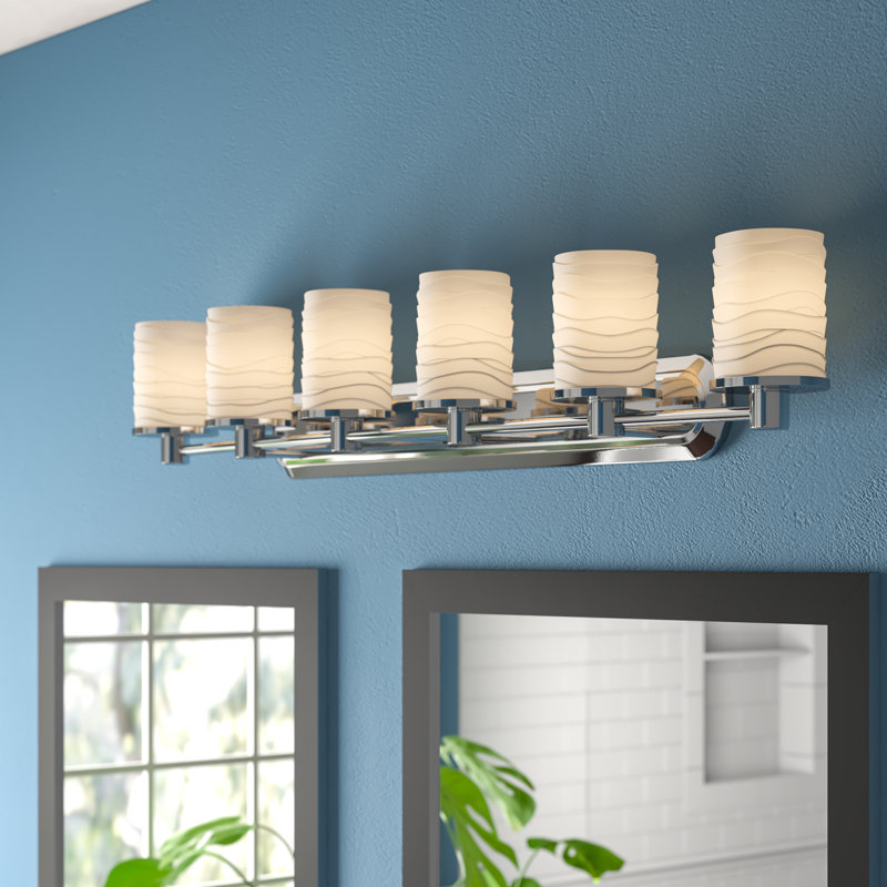 Jaoquim 6 - Light Bath Bar, Nickel, Waterfall
