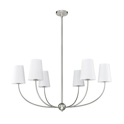 Caral 6 - Light Dimmable Classic / Traditional Chandelier