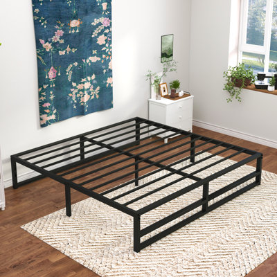Daizia Lift Up Storage Platform Bed with Winback Headboard