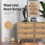 Commode d'appoint 6 tiroirs en rotin