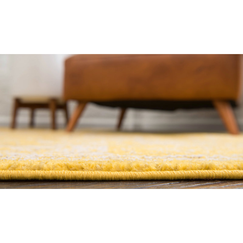 Abstract Area Rug, Round 183cm
