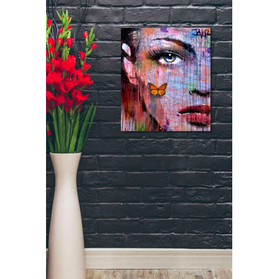 «Merged» par Loui Jover, art mural sur toile