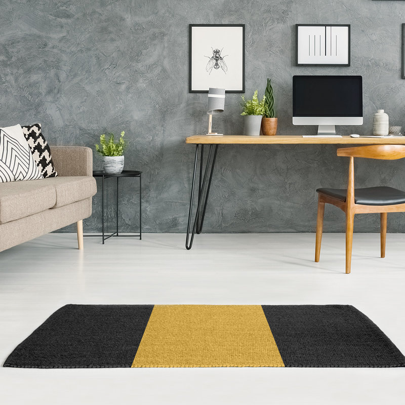 Tapis en poly-rayures jacksonville retour foote, Rectangle 4 pi x 6 pi