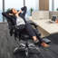 Fauteuil de direction ergonomique avec massage Kanilah