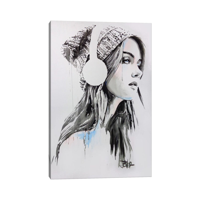 Music Now 1 Piece Wrapped Canvas Wall Art, 30.48cm H x 20.32cm W x 1.91cm D