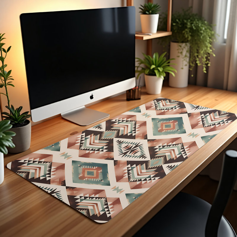 Polyester Desk Pad, 14.4x12.1