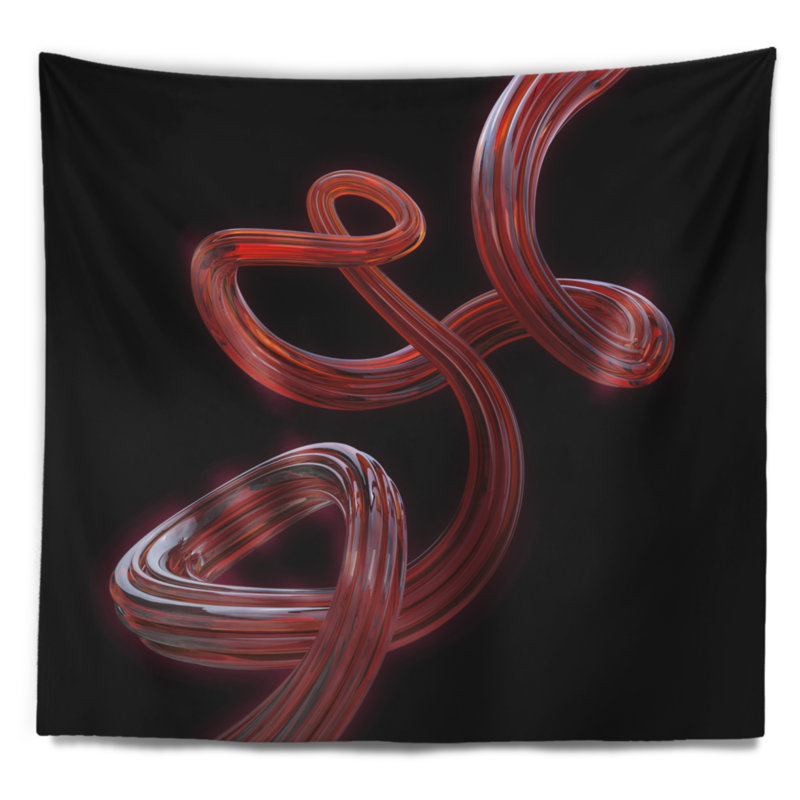 Ligne de caramel flexible à l’tapisserie noir, H 32 po x l 39 po
