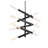 Ari 6-Bar Pendant in Black