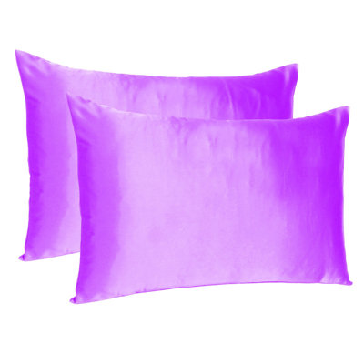 Taie d'oreiller en satin 