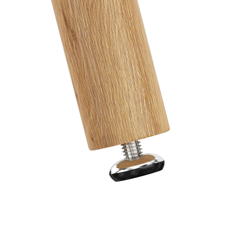 Table basse cannelée 43,4 ", Natural wood / Does Not Apply