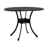 Double Lattice Cast Aluminum Bar Table