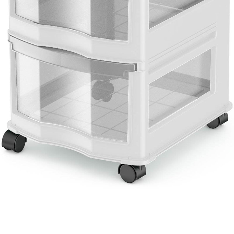 Commode 3 tiroirs Classic, Blanc