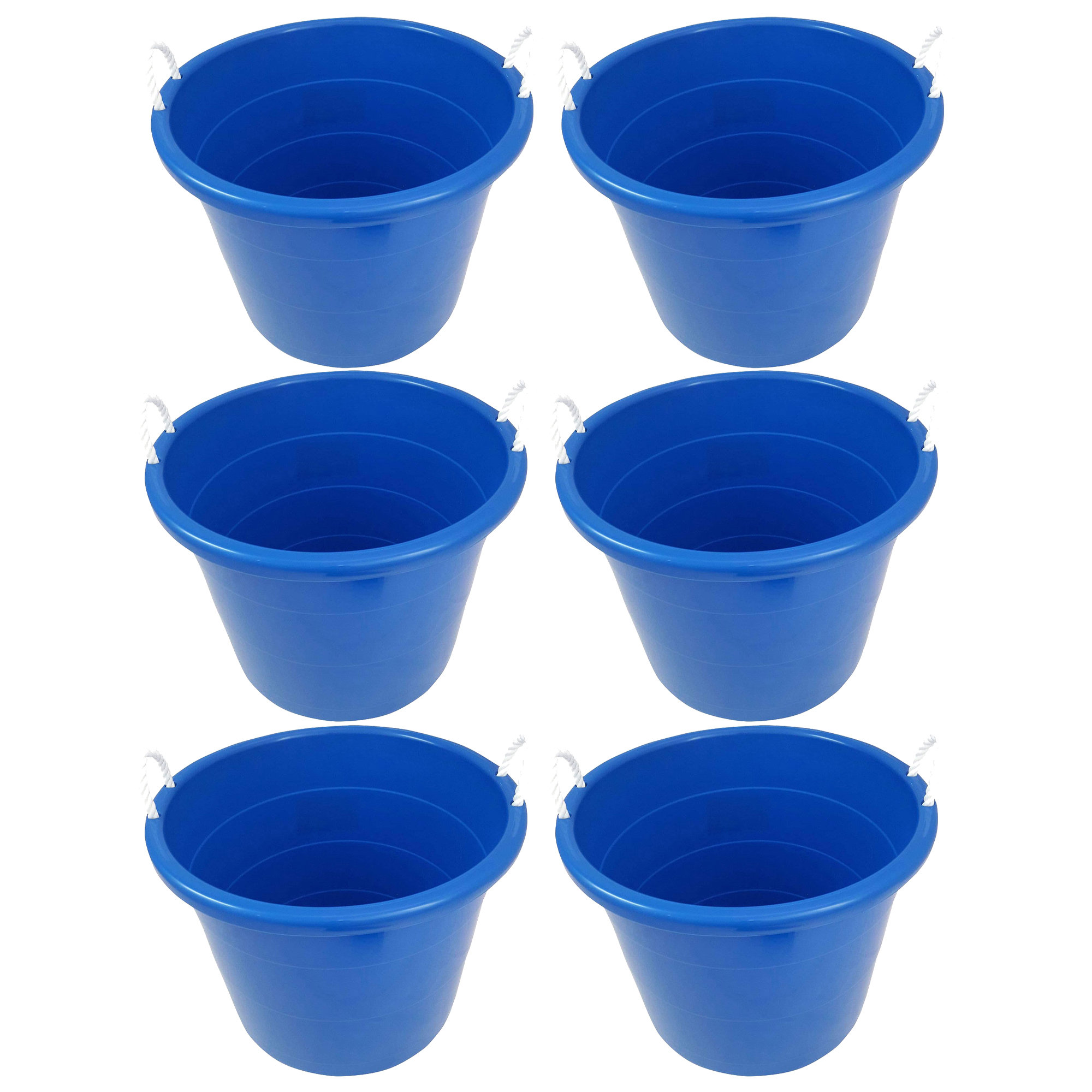 Foldable Pail Bucket Set of 3 Collapsible Buckets Multi-Purpose