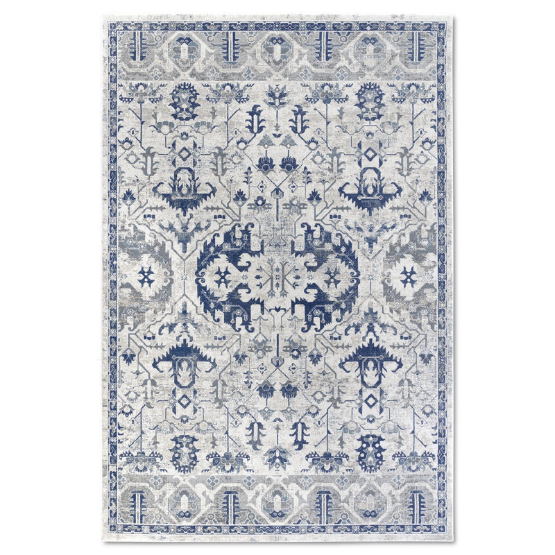 Emmanuel short pile rug - classic living room, bedroom or hallway, Rectangle 120 x 170cm