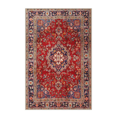 Tapis de style oriental rouge
