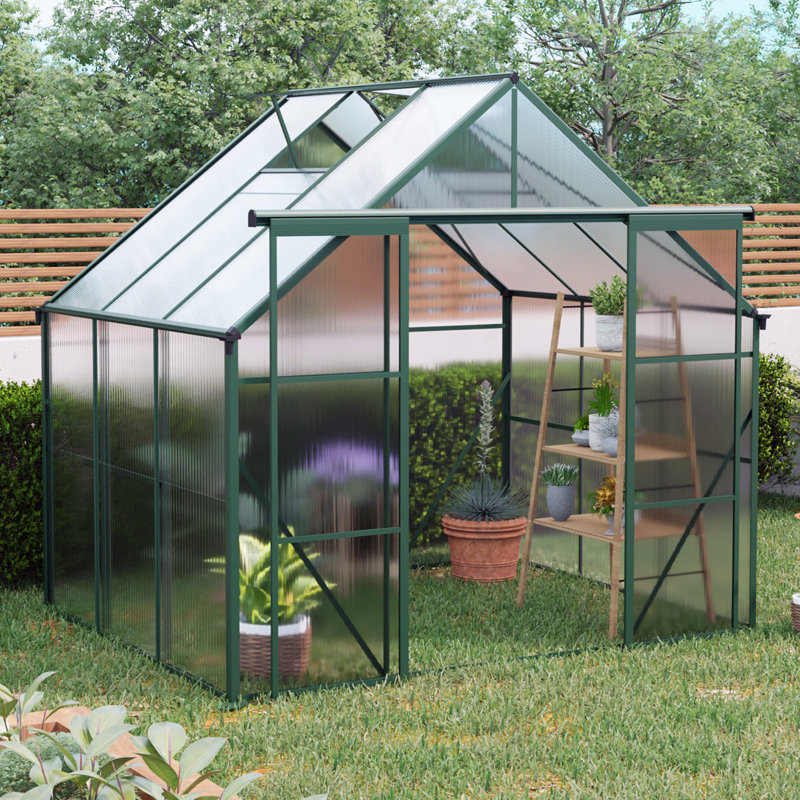 8X6FT-Green, Vert, L 6,2 pi x P 6,1 pi