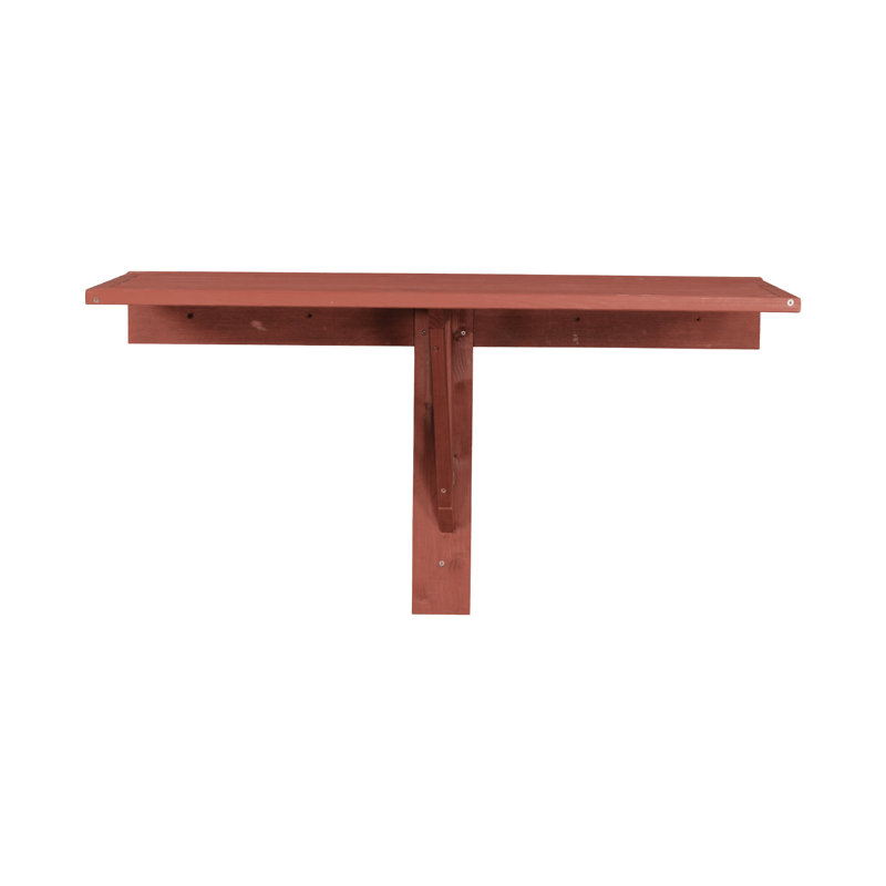 Table de balcon en bois massif Bridger