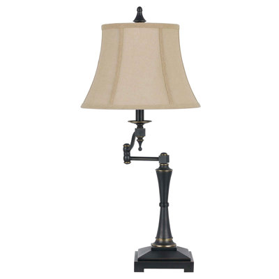 Lampe de table noire 31 po Funches