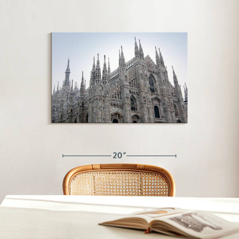Ravi Milan Cathedral, 16" H x 24" W